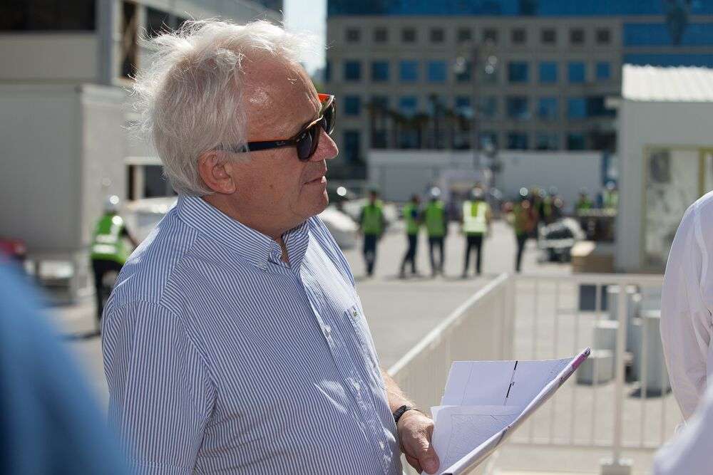 Чарли Уайтинг посетил трассу в Баку